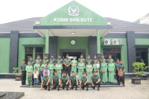 Komandan Kodim 0416/Bute Pimpin Korps Raport Kenaikan Pangkat Prajurit