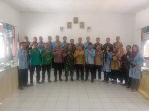 Danramil 01/Rantau Pandan Kapten Inf Syaiful Anwar Hadiri Rapat Koordinasi dan Sosialisasi Penetapan Lokasi APK Pemilu 2024